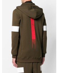 Damir Doma X Lotto T Striped Hoodie