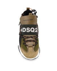 DSQUARED2 Panelled Sneakers