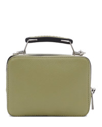 Marc Jacobs Green The Textured Mini Box Bag