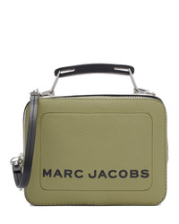Marc Jacobs Green The Textured Mini Box Bag