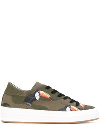 Philippe Model Toucan Print Trainers