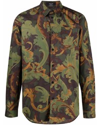 Versace Baroccoflage Print Shirt