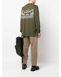 Barbour X And Wander Long Sleeve T Shirt