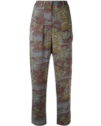 Vanessa Bruno Ath Printed High Waisted Trousers