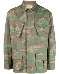 Polo Ralph Lauren Camouflage Print Long Sleeve Shirt