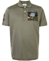 Kent & Curwen Short Sleeve Camouflage Patch Polo Shirt