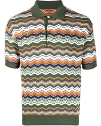 Missoni Zigzag Woven Polo Shirt