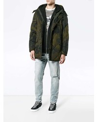 Moncler Gaillon Feather Down Camouflage Jacket