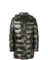 Valentino Military Printed Padded Jacket