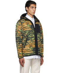Burberry Green Down Printed Jacket
