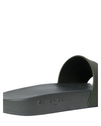 Givenchy Logo Printed Rubber Slide Sandals