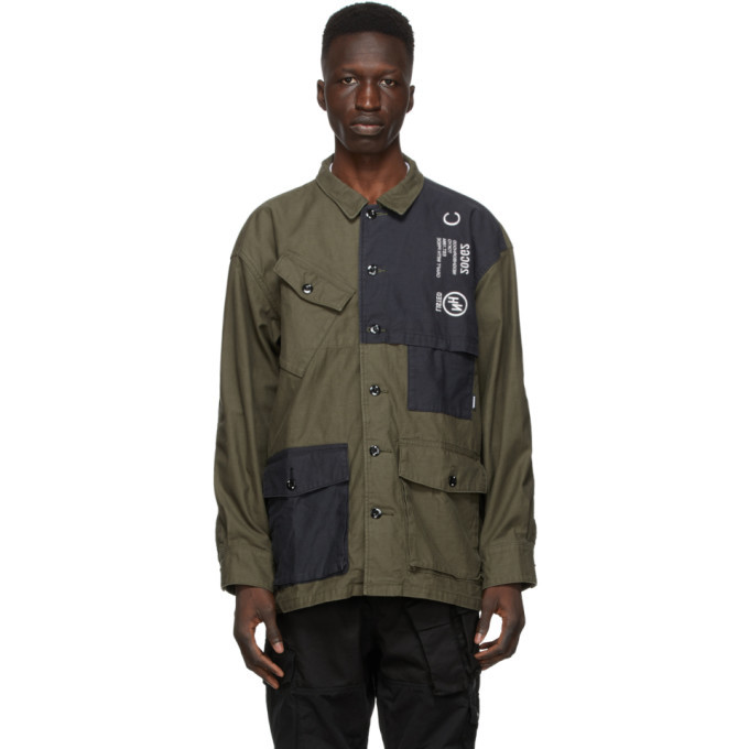 Neighborhood Khaki Combat C Jacket, $270 | SSENSE | Lookastic