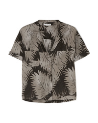 James Perse Printed Cotton Voile Shirt