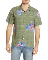 Tommy Bahama Blooms Adrift Short Sleeve Button Up Camp Shirt