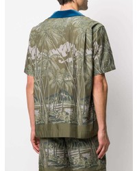Sacai Tropical Print Shirt