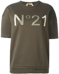 No.21 No21 Logo Print Sweatshirt
