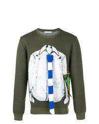 JW Anderson Trompe Loeil Shirt And Tie Sweater
