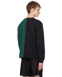 Valentino Black Green Maison Sweatshirt