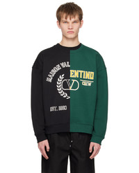 Valentino Black Green Maison Sweatshirt
