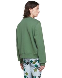 Amiri Green Rum Label Sweater