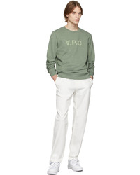 A.P.C. Green Vpc Sweatshirt