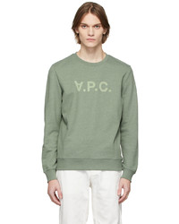 A.P.C. Green Vpc Sweatshirt