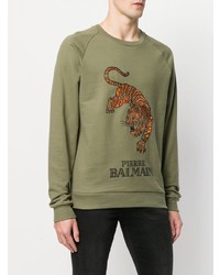 Pierre Balmain Tiger Print Sweatshirt