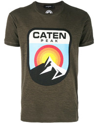 DSQUARED2 Mountain Peak Print T Shirt