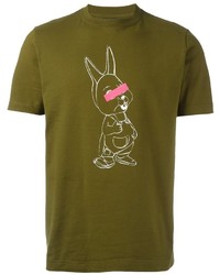 Paul Smith Ps By Rabbit Print T Shirt