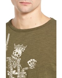 Lucky Brand Skull King Graphic T Shirt