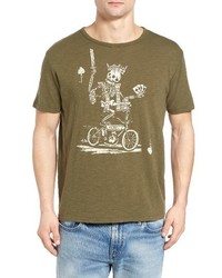 Lucky Brand Skull King Graphic T Shirt