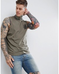 DFND Sleeveless T Shirt Vest