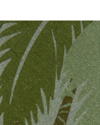 Valentino Tropical Print Linen And Silk Blend Tie