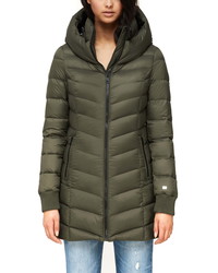 Soia & Kyo Alanis Hooded Water Repellent Lightweight Down Coat