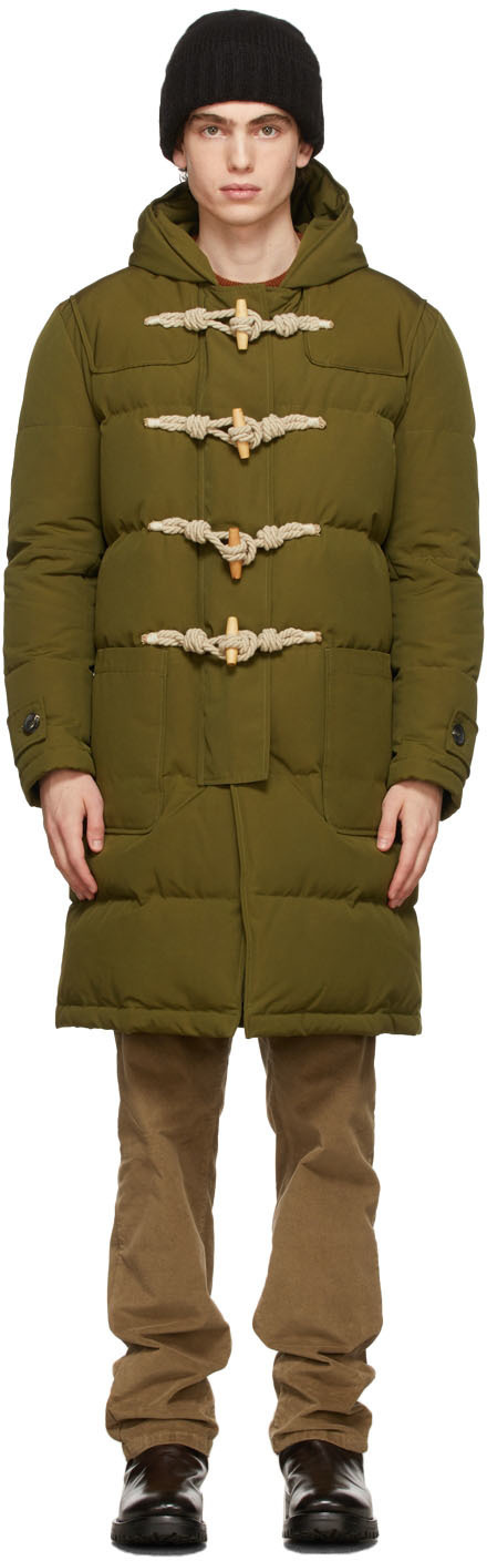 Doppiaa Khaki Down Parka Coat, $1,300 | SSENSE | Lookastic