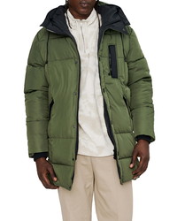 NOIZE Long Quilted Parka