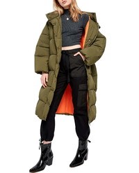 BDG Urban Outfitters Longline Puffer Coat