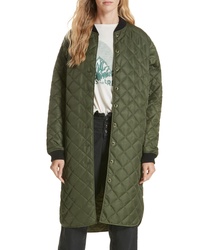 The Great Quilted Long Coat
