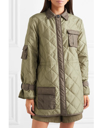 Ganni Quilted Shell Jacket
