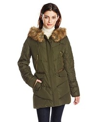 Olive Puffer Coats for Women | Lookastic
