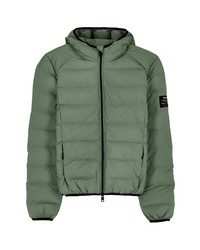 ECOALF Asp Quilted Jacket In Olive At Nordstrom