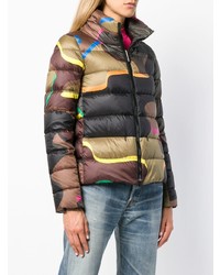 Herno Camouflage Print Puffer Jacket
