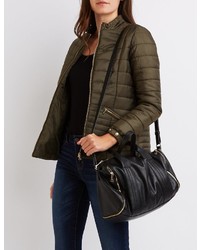 Charlotte Russe Quilted Puffer Jacket