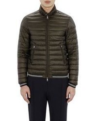 Moncler Down Quilted Jacket Green