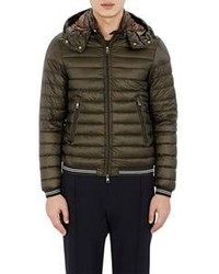 Moncler Down Quilted Jacket Green