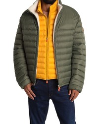 Save The Duck Faux Puffer Jacket