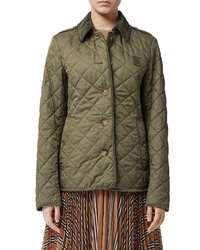Burberry Fernhill Frankby Monogram Quilted Jacket