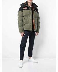 Readymade Flag Patch Puffer Jacket
