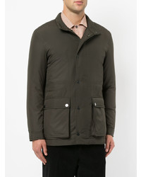 Gieves & Hawkes Front Pockets Padded Coat