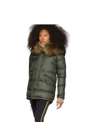 MR AND MRS ITALY Green Down London Parka